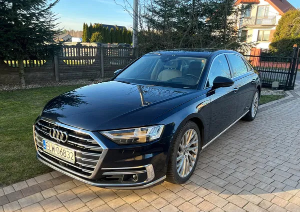 tarnowskie góry Audi A8 cena 229000 przebieg: 205600, rok produkcji 2017 z Tarnowskie Góry